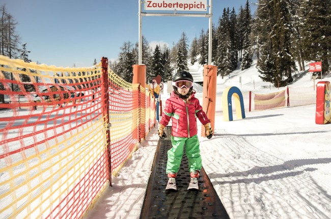 Skifahren lernen am Zauberteppich © Martin Huber