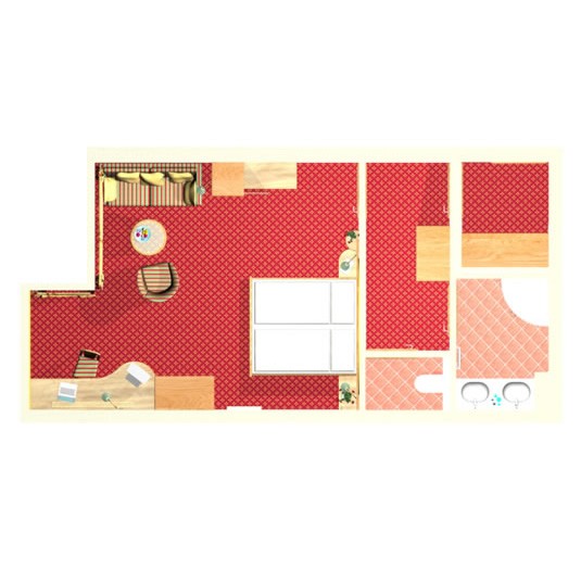 Doppelzimmer C Skizze