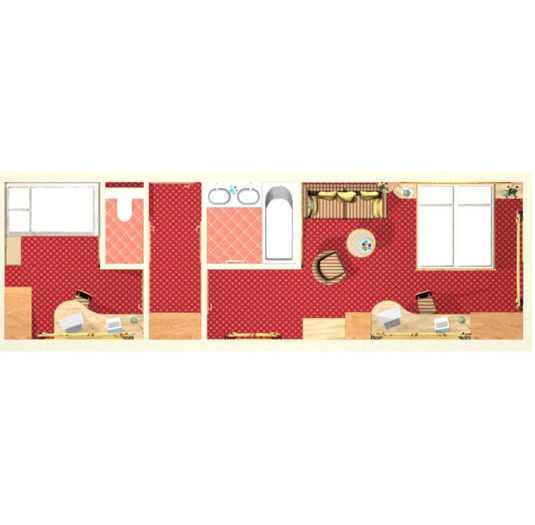 Familienzimmer Skizze