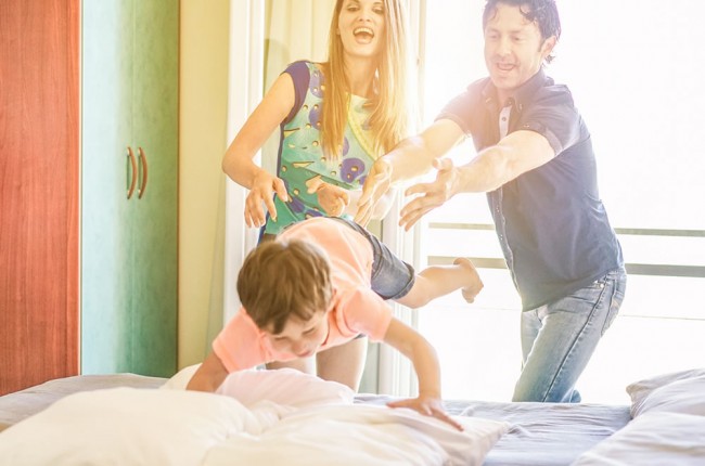 Zeit verbringen mit Ihren Kindern in unseren Familienzimmern