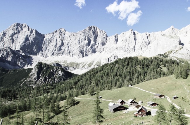 Blick auf den Dachstein © TVB Ramsau am Dachstein